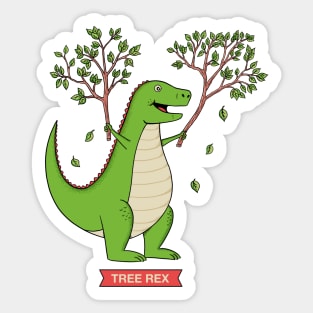 Tree Rex Sticker